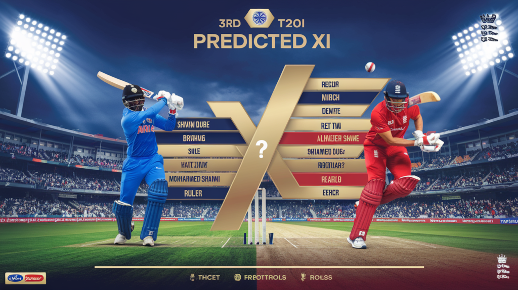 IND vs ENG 3rd T20I