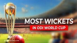 Most Wickets for a player in the ICC Cricket World Cup