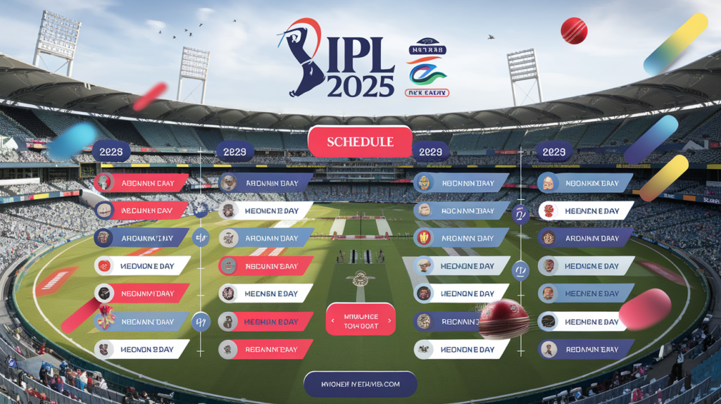 ipl 2025 schedule