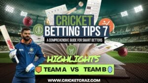 Cricket Betting Tips 7: A Comprehensive Guide for Smart Bettors