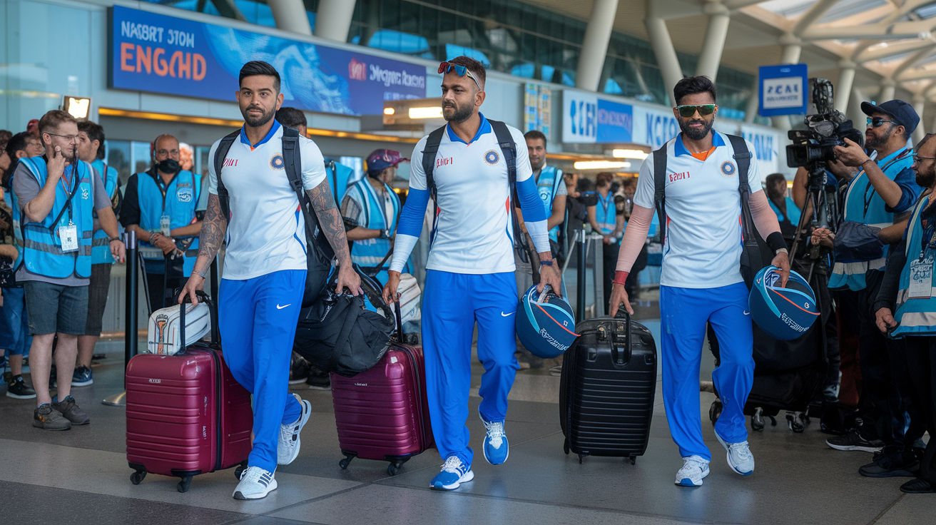 “Virat Kohli, Rohit Sharma & Rishabh Pant Touch Down in Nagpur for Epic India vs England 1st ODI!”